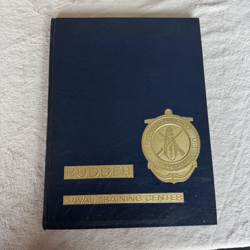 1976 Rudder US Navy Yearbook Naval Training Center Orlando NTC Company 324 VTG